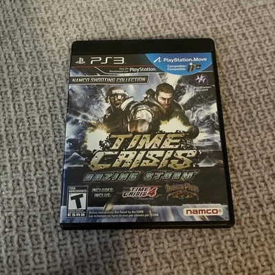 Time Crisis: Razing Storm (Sony PlayStation 3, PS3 2010) CIB / Complete - Tested - Image 1 of 4