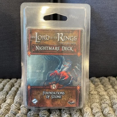 El Señor de los Anillos LCG - Pack Aventura Fundamentos de Piedra COMO NUEVO Foto 1 de 3