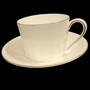 Wedgwood Colosseum Platinum Bone China Tasse & Untertasse Set Made in England - Bild 1 von 5
