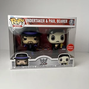 Funko POP! Pack de 2 Undertaker & Paul Bearer WWE [Edición Especial] Totalmente Nuevo - Imagen 1 de 5