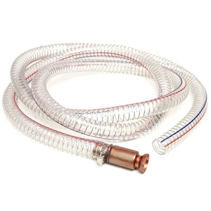 8.2FT 5/8" Heavy Duty Siphon Hose - Self-Priming Jiggler Pump for Boats, ATVs... - Picture 1 of 8