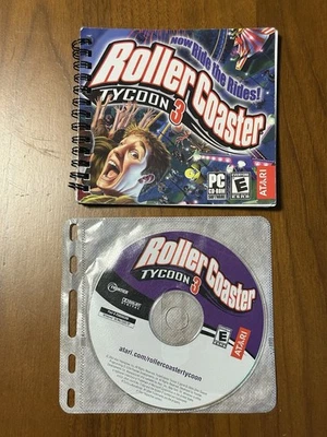Rollercoaster Tycoon 3 PC CD-ROM Game Compatible With Windows 98/Me/2000/Xp - Image 1 of 2