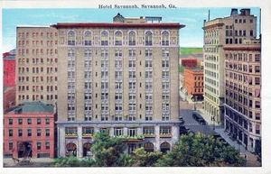 Postal de SAVANNAH GA - Hotel Savannah - Imagen 1 de 2