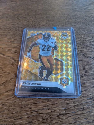 2021 Panini Mosaic - Rookies Najee Harris #313 Reactive Yellow Mosaic Prizm (RC) - Image 1 of 2