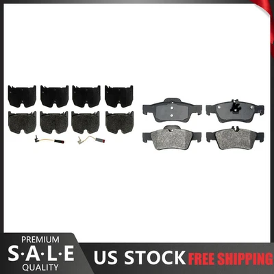 For 2004 Mercedes-Benz SL600 Front & Rear Element3 Metallic Brake Pads - Image 1 of 4