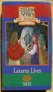 Animated Stories from the New Testament: Lazarus Lives - VHS - Imagen 1 de 3