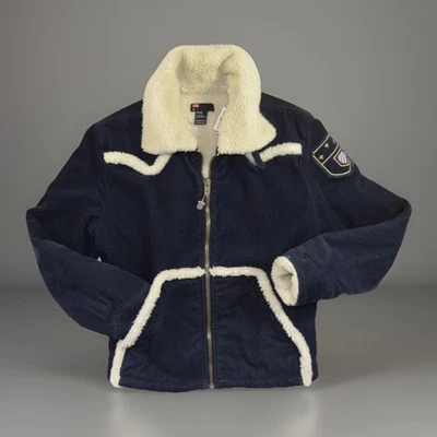 Vintage DIESEL mens COW FUR JACKET size S SMALL SHERPA padded Corduroy Coat GREG - Image 1 of 4