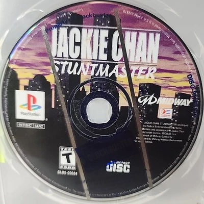 Jackie Chan's Stunt Master Sony PlayStation 1 PS1, 2000 Disc Only Rental Great - Image 1 of 2