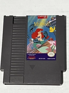 Disney's Little Mermaid, NES, Nintendo, Capcom, testato, raro, difficile da trovare  - Foto 1 di 2