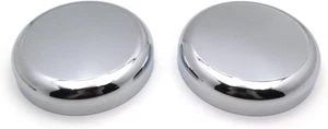 - 2 PCS Billet Chrome Strut Tower Covers Compatible with 2010-2015 Camaro 2SS/RS - Picture 1 of 6
