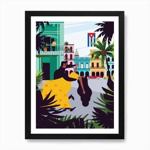 Ft.Dancers Art Print Framed Wall Art Poster Canvas Print Picture - Picture 1 of 4