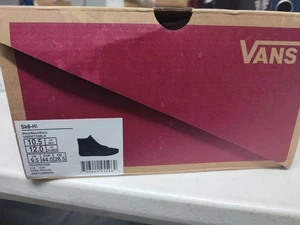 Größe 10,5 - Vans Sk8 - High Triple Black - Bild 1 von 6