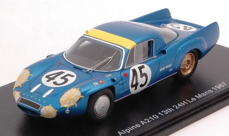 Alpine A210 Le Mans 1967 Vinatier-Bianchi 1:43 Spark S5686 - Immagine 1 di 1