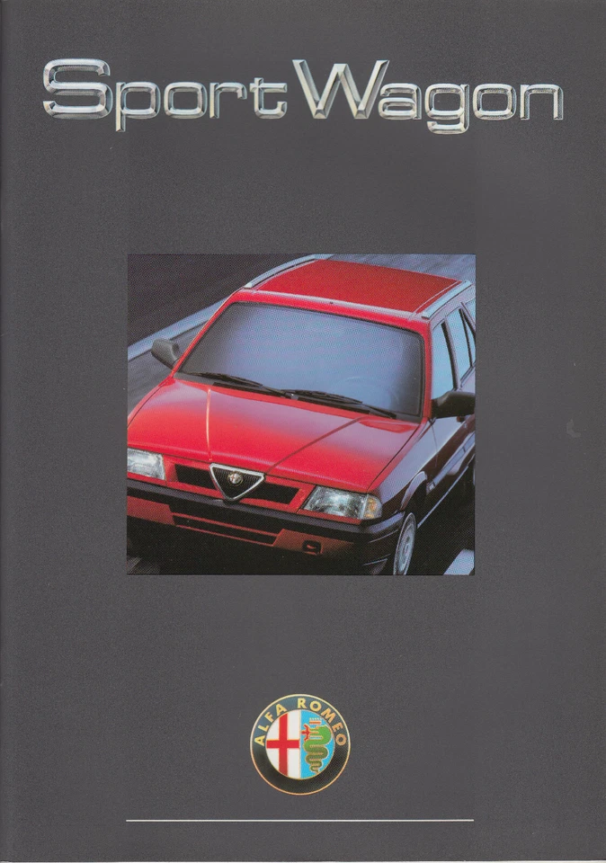 Folleto ALFA ROMEO ALFA SPORTWAGON 1990 -francés- Foto 1 de 1