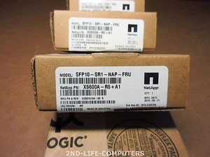 Netapp SFP10-SR1-NAP-FRU Qlogic X6600a-r6 SFP+ OPTICAL UTA 10GBE SHORTWAVE NEW - Picture 1 of 2