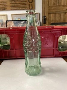 Vintage 1948 Coca Cola Coke Soda Bottle 6oz Green Glass Pat. D-105529 Alexandria - Picture 1 of 6