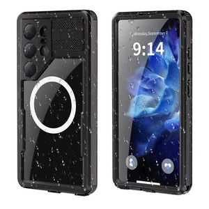 For Samsung Galaxy S25 Ultra S24 Plus Case Waterproof Shockproof Magnetic Cover - Picture 1 of 21