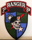 US Army 3rd Battalion 75th Ranger Regiment Full Colored Patch Insignia Badge