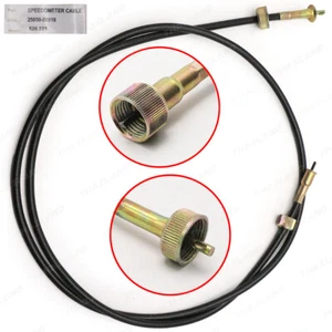 For Nissan Datsun 520 521 Pickup Truck 1965 '72 Speedometer Cable Speedo Black - Picture 1 of 7