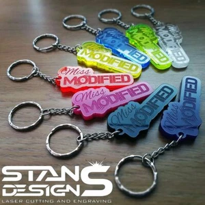 Miss modifiziert - maßgeschneiderte Schlüsselanhänger - 8 FARBEN  - Bild 1 von 3