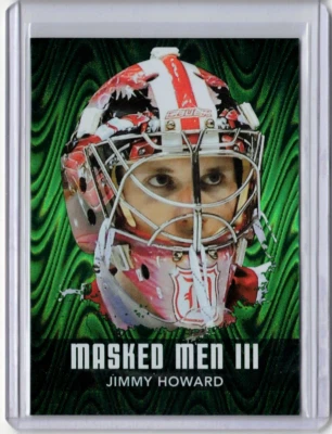 JIMMY HOWARD 10/11 ITG BTP Pipes Masked Men Mask III #MM-24 Hockey Card Insert - Image 1 of 2