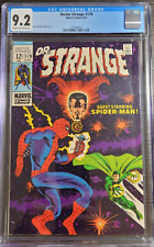 1969 Doctor Strange 179 CGC 9.2 1st Spider-Man Cover