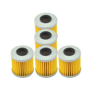 5Pcs Engine Oil Filter for Kawasaki KX250F 2004-2018 KX450F 2016-2018 2017 - Picture 1 of 3