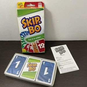 Mattel Games 2013 Skip-Bo Card Game NEW Sealed Cards + Instructions, Family Game - Picture 1 of 11