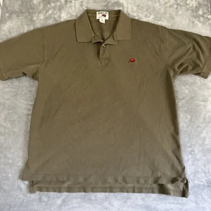 Camisa polo Perlis Crawfish para hombre XL verde oliva tejido manga corta - Imagen 1 de 10