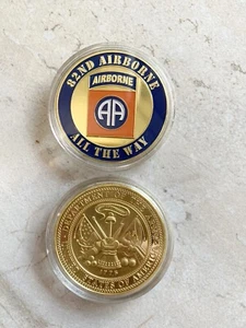 Moneta sfida 82° divisione aviotrasportata US Army - Foto 1 di 1