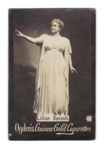 Ogden's Guinea Gold Tobacco Card - Lillian Russell with Raised Arm II - Picture 1 of 1
