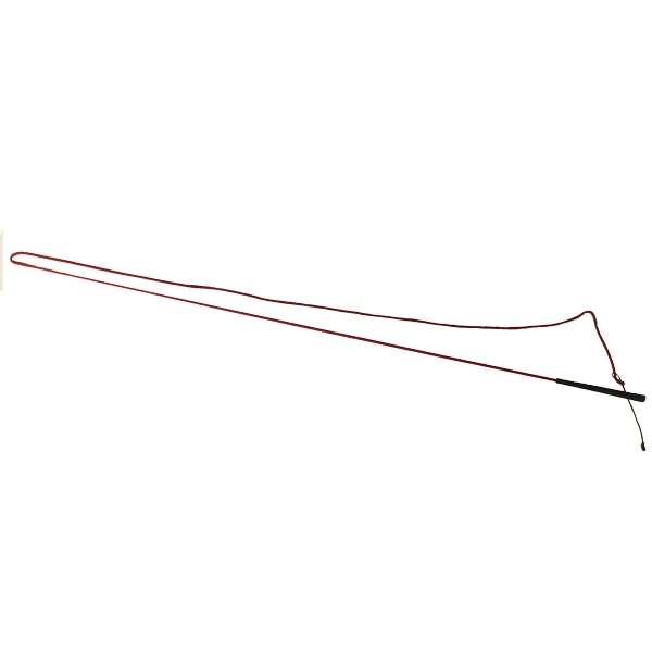 Lunge Whip Red 72" with 84" Drop and 12" Popper #21004