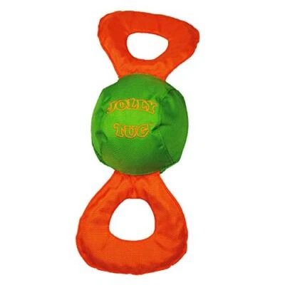 Jolly Pets Jolly Tug Dog Tug and Squeak Toy, Medium (Assorted Colors) - Image 1 of 4