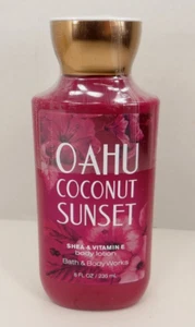 Bath & Body Works Oahu Coconut Sunset Body Lotion 8 oz New Sealed - Picture 1 of 3