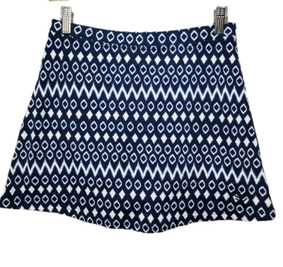 Coolibar Skort женщин S UPF 50 УФ защиты синий белый песочница плавать юбка - Изображение 1 из 4