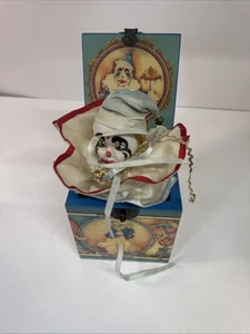 Enesco Willie the Clown Musical Jack-in-the-box Song - "Send in the Clowns" - Picture 1 of 9