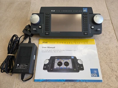 ECoS ESU DCC Command Station Model Train Controller - 7" Colour Touch Screen - Image 1 of 4