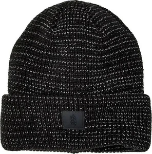 Free People Moment Let’s Race Fleece Lined Recycled Yarn Beanie Black NWT - Picture 1 of 6