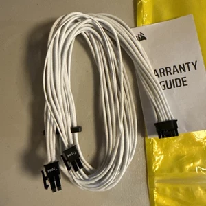 Câble CORSAIR 2’ Premium à manchon individuel 12+4 broches PCIe G5 Type4 600W 12VHPWR - Photo 1/1
