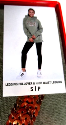 Victoria's Secret ROSA~BLING GRIS LEGGING JERSEY Y CONJUNTO LEGGINGS ALGODÓN 2019 Foto 1 de 4