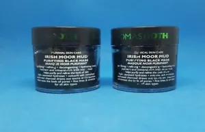 Peter Thomas Roth Irish Moor Black Mud Purifying Mask 1.7oz (LOT OF 2) NO Seal  - Picture 1 of 4