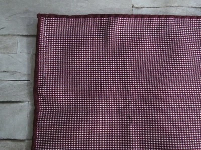 Brunello Cucinelli Italia 100% algodón borgoña lunares pañuelo de bolsillo Foto 1 de 4