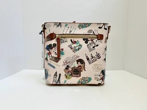 Cartera Dooney & Bourke Parques Disney EPCOT Festival de Comida y Vino 2022 Bandolera Nueva con Etiquetas - Imagen 1 de 14