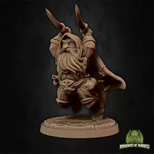 Kogan The Raider - Dwarf | D&D | Pathfinder | Fantasy | 3D printed - Picture 1 of 3