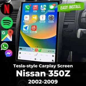 Radio GPS stereo 14,5" Android Tesla navigazione per Nissan 350Z Z33 2002-2008 - Foto 1 di 11