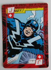 Marvel Comic Hero Playing Card Black Bolt Jack Diamonds