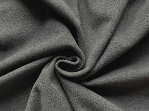Gris Melton Laine & Cachemire Luxe Velours Doux Fabriqué en Italie Pour dior - Picture 1 of 14