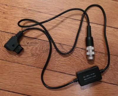 Cable de alimentación Bolex ESM de 7 pines a D-Tap, 12 V regulado, ~ 1 m (3,3 pies) Foto 1 de 4