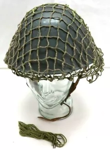 WWII style British green grey Cotton Helmet Net Cover w tie each E8025 - Picture 1 of 5