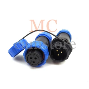 SP13 3pin Heavy Connector IP67 Waterproof Connector 3pin Plug-female - Picture 1 of 9